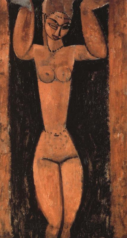 Amedeo Modigliani Caryatid